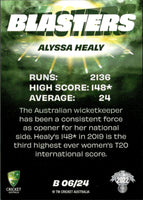 2022-23 Cricket Traders Blasters - B 06 - Alyssa Healy - Australia