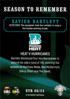 2022-23 Cricket Traders Season To Remember - STR 06 - Xavier Bartlett - Brisbane Heat