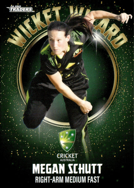 2022-23 Cricket Traders Wicket Wizards - WW 7 - Megan Schutt - Australia