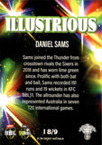 2022-23 Cricket Traders Illustrious - I8 - Daniel Sams - Sydney Thunder