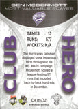2022-23 Cricket Traders Club Heroes - CH 09 - Ben McDermott - Hobart Hurricanes