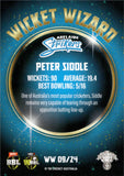 2022-23 Cricket Traders Wicket Wizards - WW 9 - Peter Siddle - Adelaide Strikers