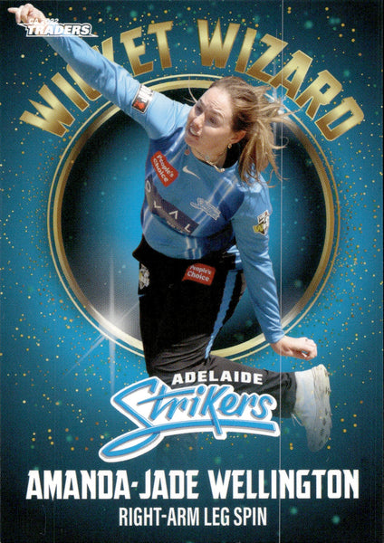 2022-23 Cricket Traders Wicket Wizards - WW 10 - Amanda-Jade Wellington - Adelaide Strikers