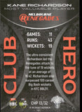 2022-23 Cricket Traders Club Heroes Parallel - CHP 13 - Kane Richardson - 44/70