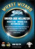 2022-23 Cricket Traders Wicket Wizards - WW 10 - Amanda-Jade Wellington - Adelaide Strikers