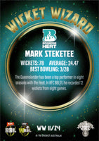 2022-23 Cricket Traders Wicket Wizards - WW 11 - Mark Steketee - Brisbane Heat