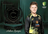 2022-23 Cricket Traders Champions - C 12 - Adam Zampa - Men's T20 Champions