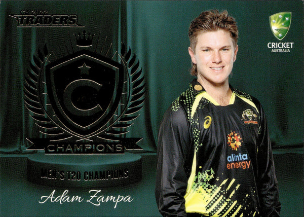 2022-23 Cricket Traders Champions - C 12 - Adam Zampa - Men's T20 Champions