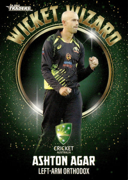 2022-23 Cricket Traders Wicket Wizards - WW 1 - Ashton Agar - Australia