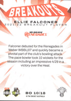 2022-23 Cricket Traders Breakouts - BO 10 - Ellie Falconer - Melbourne Renegades