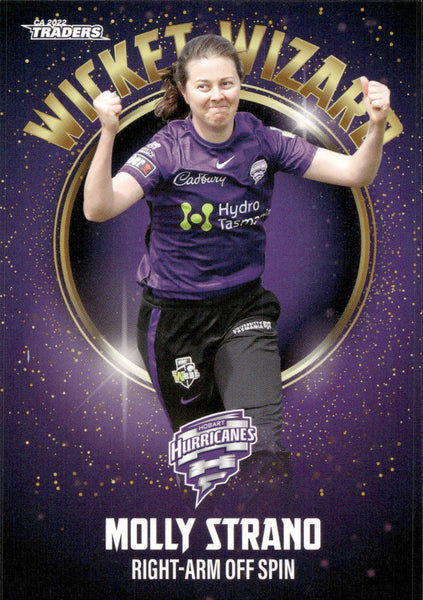 2022-23 Cricket Traders Wicket Wizards - WW 14 - Molly Strano - Hobart Hurricanes