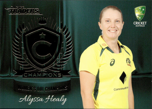 2022-23 Cricket Traders Champions - C 16 - Alyssa Healy - Womens ODI Champions