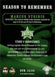 2022-23 Cricket Traders Season To Remember - STR 15 - Marcus Stoinis - Melbourne Stars