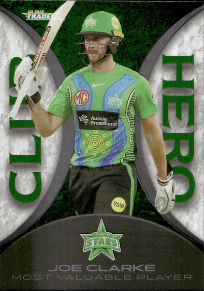 2022-23 Cricket Traders Club Heroes - CH 17 - Joe Clarke - Melbourne Stars