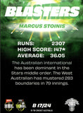 2022-23 Cricket Traders Blasters - B 17 - Marcus Stoinis - Melbourne Stars