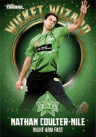 2022-23 Cricket Traders Wicket Wizards - WW 17 - Nathan Coulter-Nile - Melbourne Stars