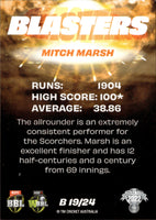 2022-23 Cricket Traders Blasters - B 19 - Mitch Marsh - Perth Scorchers