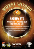 2022-23 Cricket Traders Wicket Wizards - WW 19 - Andrew Tye - Perth Scorchers