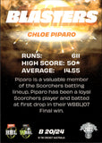 2022-23 Cricket Traders Blasters - B 20 - Chloe Piparo - Perth Scorchers