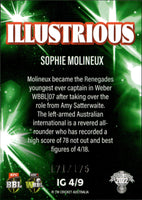 2022-23 Cricket Traders Illustrious - IYG 4 - Sophie Molineux - 171/175