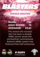 2022-23 Cricket Traders Blasters - B 22 - Nicole Bolton - Sydney Sixers
