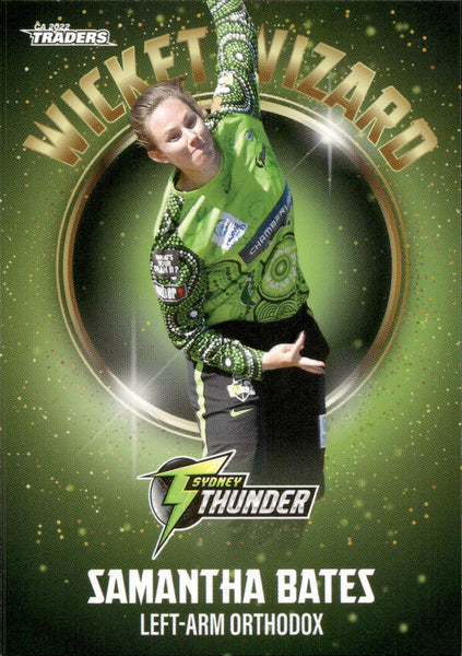 2022-23 Cricket Traders Wicket Wizards - WW 24 - Samantha Bates - Sydney Thunder