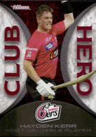 2022-23 Cricket Traders Club Heroes - CH 25 - Hayden Kerr - Sydney Sixers