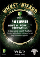 2022-23 Cricket Traders Wicket Wizards - WW 2 - Pat Cummins - Australia