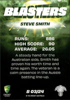 2022-23 Cricket Traders Blasters - B 03 - Steve Smith - Australia