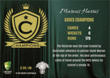 2022-23 Cricket Traders Champions - C 29 - Marcus Harris - Ashes Champions Mens