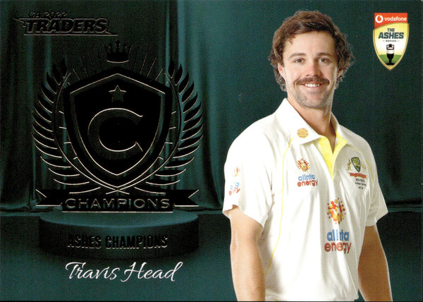 2022-23 Cricket Traders Champions - C 30 - Travis Head - Ashes Champions Mens