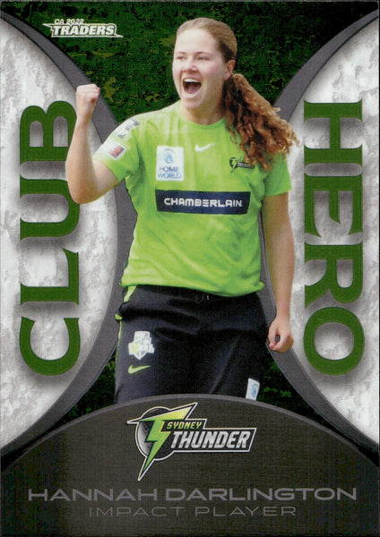 2022-23 Cricket Traders Club Heroes - CH 32 - Hannah Darlington - Sydney Thunder