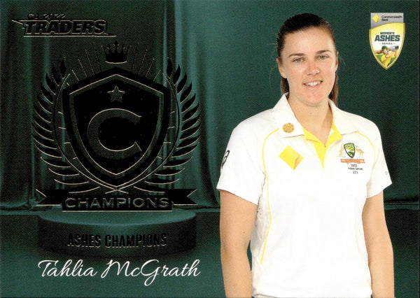 2022-23 Cricket Traders Champions - C 44 - Tahlia McGrath - Ashes Champions Womens