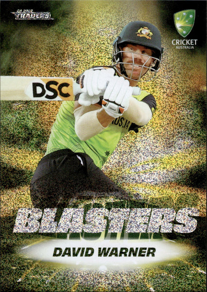 2022-23 Cricket Traders Blasters Priority - B 04 - David Warner - 23/34