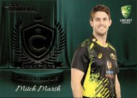 2022-23 Cricket Traders Champions - C 5 - Mitchell Marsh - Men's T20 Champions