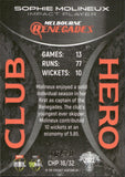2022-23 Cricket Traders Club Heroes Parallel - CHP 16 - Sophie Molineux - 46/70