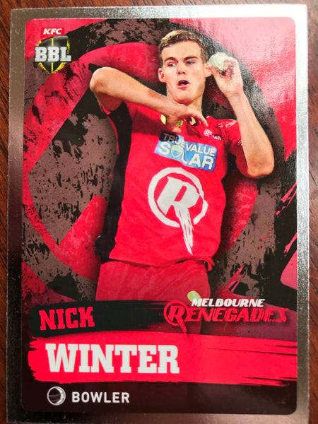 NICK WINTER Silver Card #120